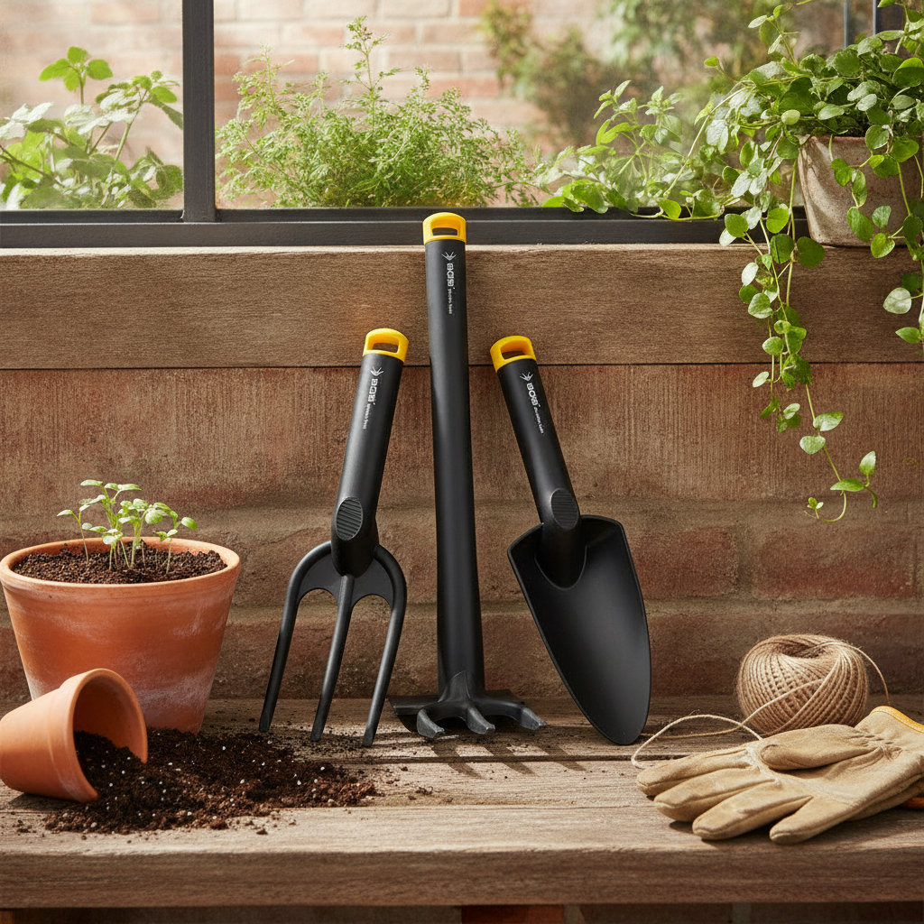 JetDukkan Kum Oyuncağı Çocuk Bahçe ve Toprak Oyun Seti 3 Parça Ergonomik Dayanıklı Bahçıvan Seti